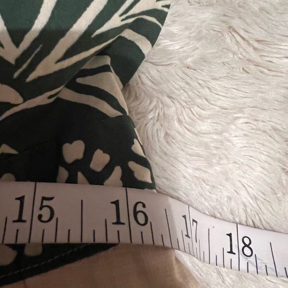 FARM Rio Green and Cream Jumpsuit - Picture 5 of 5